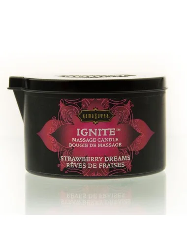 VELA DE MASSAGEM KAMA SUTRA SONHOS DE MORANGO