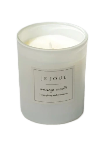 VELA DE MASSAGEM DE LUXO JE JOUE - YLANG YLANG E MANDARIM