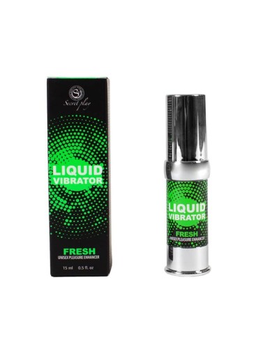SECRETPLAY - FRESH LIQUID VIBRATOR ESTIMULADOR & INTENSIFICADOR DE PRAZER 15 ML