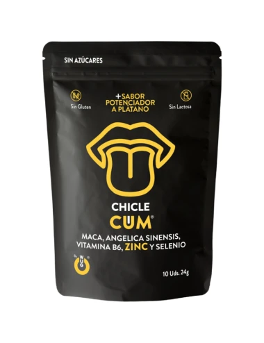 WUG SEX SENSE - CUM EJACULATION AUMENTA GOMA E SÊMEN SABOR BANANA 10 UNIDADES
