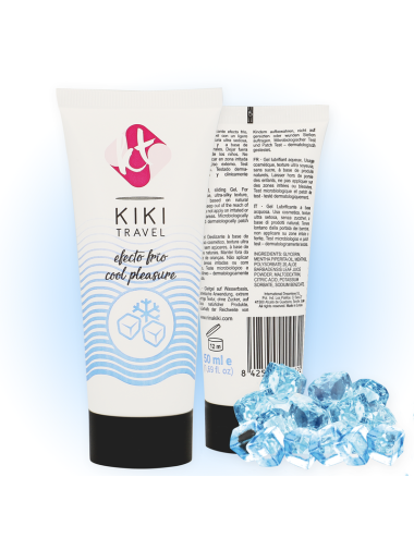 KIKÍ TRAVEL -  LUBRIFICANTE COM EFEITO DE REFRIGERAÇÃO 50 ML