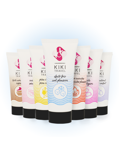 KIKÍ TRAVEL -  LUBRIFICANTE COM EFEITO DE REFRIGERAÇÃO 50 ML