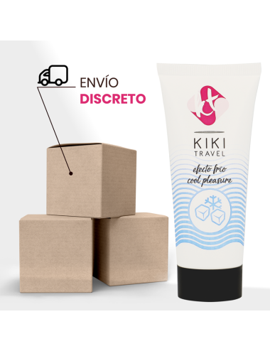 KIKÍ TRAVEL -  LUBRIFICANTE COM EFEITO DE REFRIGERAÇÃO 50 ML