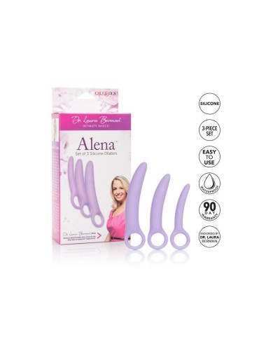 CALEXOTICS - DR LAURA BERMAN ALENA CONJUNTO DE 3 DILATADORES DE SILICONE