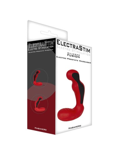ELECTRASTIM - SILICONE FUSION HABANERO MASSAGEADOR DE PRÓSTATA
