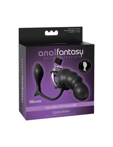 ANAL FANTASY ELITE COLLECTION - ASS-GASM COCK BLOCKER ANAL FANTASY ELITE COLLECTION - ASS-GASM COCK BLOCKER