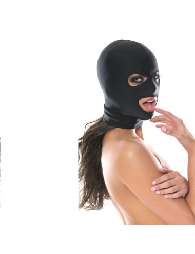 FETISH FANTASY SERIES - CAPUZ DE 3 FUROS SPANDEX