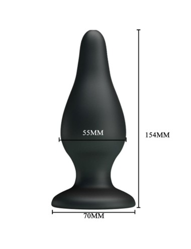 PRETTY LOVE - PLUGUE DE SILICONE ERGONÔMICO 15.4 CM