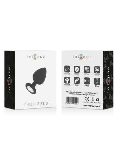 INTENSE - PLUG SHELKI S ANAL PRETO