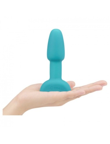 B-VIBE - RIMMING CONTROLE REMOTO PLUG ANAL PETITE TEAL