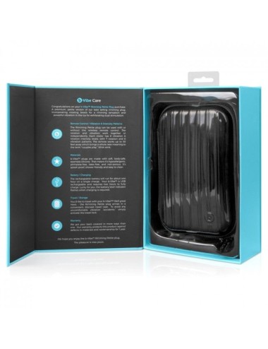 B-VIBE - RIMMING CONTROLE REMOTO PLUG ANAL PETITE TEAL
