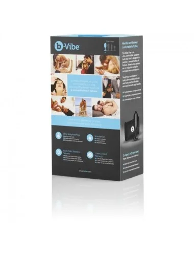 B-VIBE - PLUG ANAL SNUG 4 PRETO