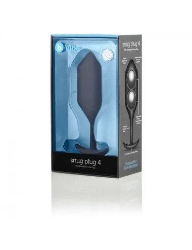 B-VIBE - PLUG ANAL SNUG 4 PRETO