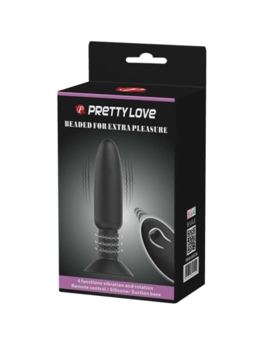 PRETTY LOVE - PLUG COM VIBRAO E ROTAO