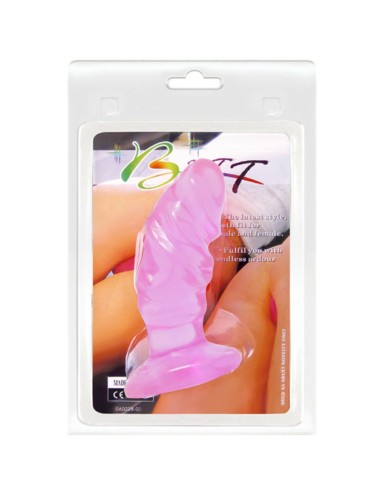BAILE - PLUG ANAL UNISEXO COM VENTOSA ROSA