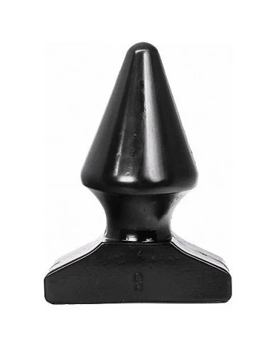 PLUGUE ANAL TODO PRETO 17CM