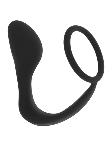 OHMAMA - PLUG ANAL DE SILICONE COM ANEL 10