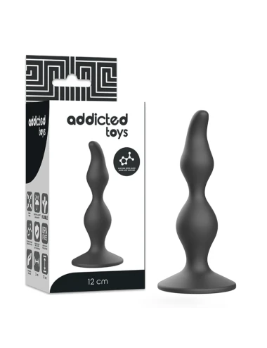 TOYS TOYS ANAL SEXUAL PLUG 12 CM PRETO