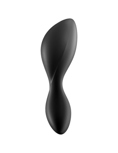 SATISFYER - APLICATIVO DE PLUGUE VIBRATÓRIO TRENDSETTER PRETO