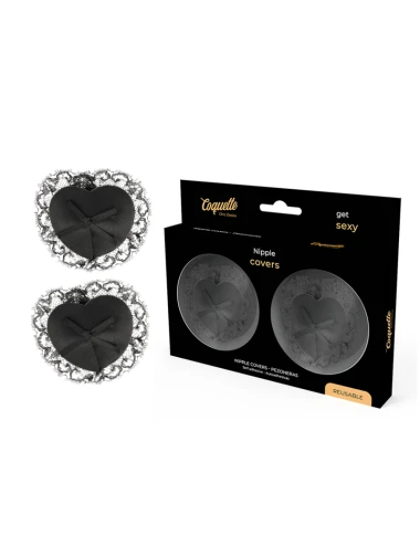 COBERTURA COQUETTE CHIC DESIRE PARA BICOS LACE PRETO