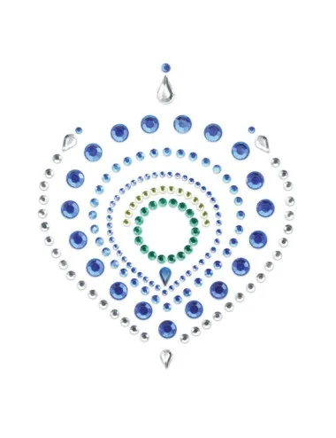 BIJOUX - INDISCRETS FLAMBOYANT AZUL E VERDE