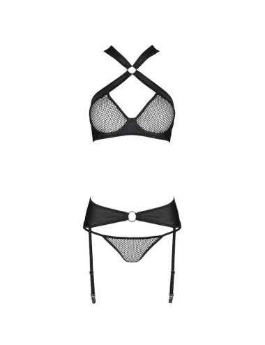 PASSION - CONJUNTO DE COURO ECOLÓGICO AMANDA S/M