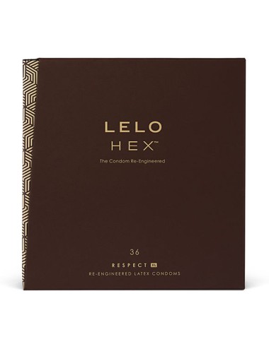 LELO - HEX PRESERVATIVOS RESPEITO XL 36 PACK