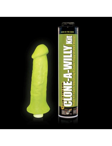 CLONE A WILLY - CLONER DE PÊNIS VERDE LUMINESCENTE COM VIBRADOR