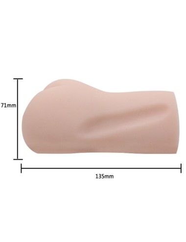 CRAZY BULL - MASTURBADOR DE PELE DE GUA ANO MODELO 2