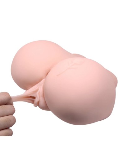 CRAZY BULL - VAGINA E NUS COM TATUAGEM REALÍSTICA COM VIBRAO