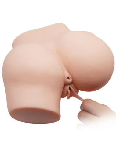CRAZY BULL - ÂNUS E VAGINA REALISTAS COM VIBRAÇÃO DOBRO PRAZER