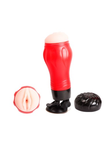 CRAZY BULL - FLORA VAGINA COM BASE MASTURBADOR DE VOZ