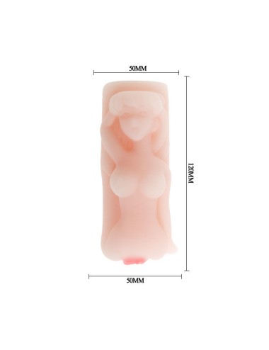 BAILE - TENTAO PAIXO SENHORA FEMININO TORSO MASCULINO MINI MASTURBADOR