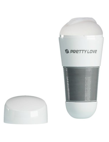 PRETTY LOVE - MASTURBADOR DE VAGINA KITTY WHITE