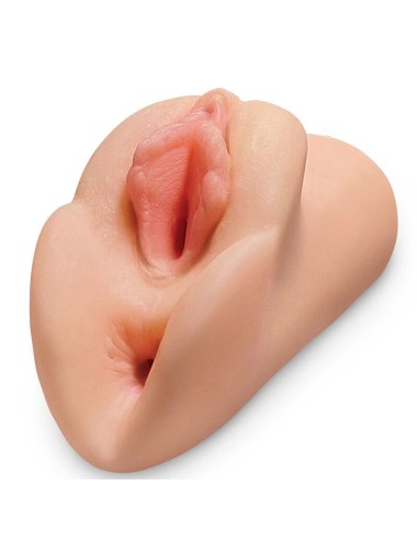PDX PLUS PERFECT PUSSY DUPLE STROKER - CARNE