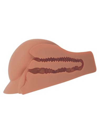 PDX PLUS - MASTURBADOR DUPLO NATURAL PERFECT ASS