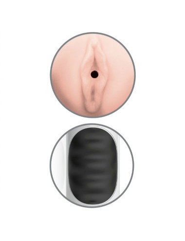 EXTREME TOYZ - PIPEDREAM MEGA GRIP VAGINA MASTURBADOR VIBRADOR