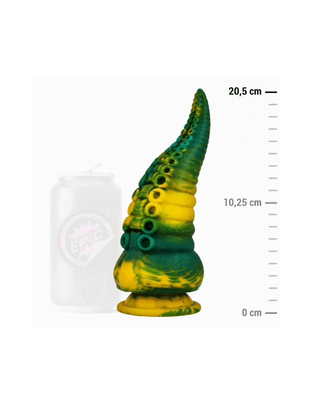 EPIC - DILDO TENTÁCULO VERDE CETUS TAMANHO GRANDE EPIC - DILDO TENTÁCULO VERDE CETUS TAMANHO GRANDE