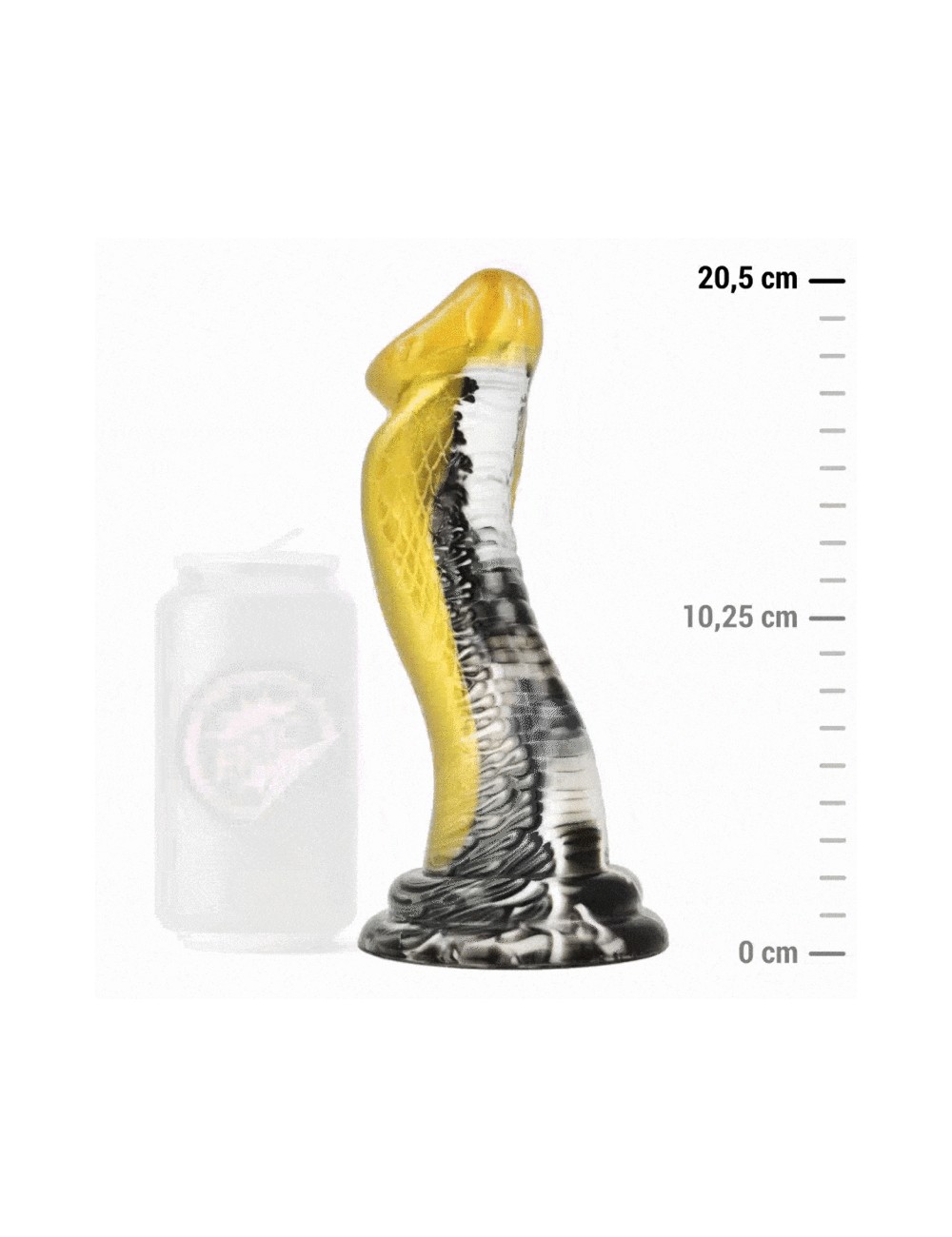 EPIC - DRAKON DILDO AMARELO COBRA EPIC - DRAKON DILDO AMARELO COBRA