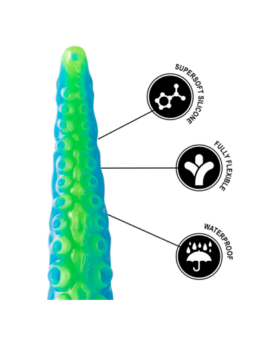 EPIC - SCYLLA FLUORESCENTE TENTCULO FINO DILDO TAMANHO PEQUENO