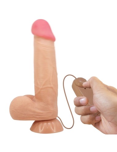 PRETTY LOVE - SÉRIE SLIDING SKIN DILDO REALÍSTICO COM VENTOSA DESLIZANTE PELE CONTROLO REMOTO CARNE 21