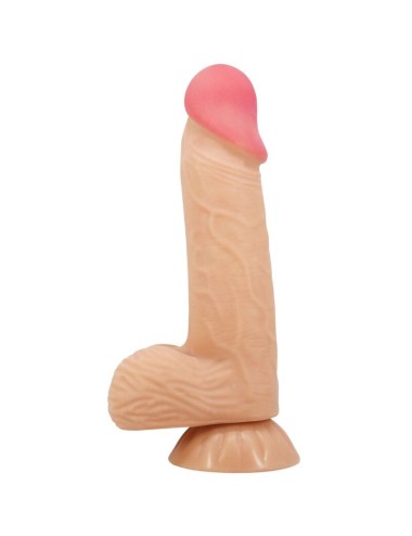 PRETTY LOVE - SÉRIE SLIDING SKIN DILDO REALÍSTICO COM VENTOSA DESLIZANTE PELE 20