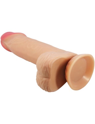PRETTY LOVE - SÉRIE SLIDING SKIN DILDO REALÍSTICO COM VENTOSA DESLIZANTE PELE 20