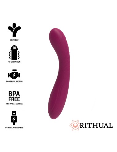 RITHUAL - ESTIMULADOR ORQUÍDEA RECARREGVEL G-POINT KRIYA