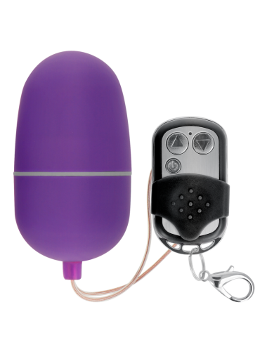 ONLINE - OVO VIBRANTE COM CONTROLE REMOTO M LILAC