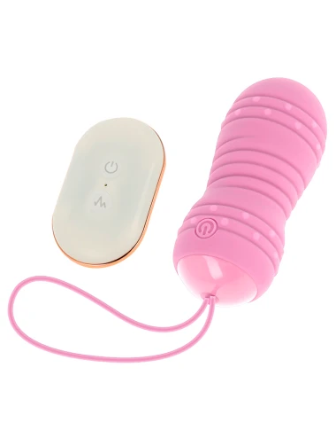OHMAMA CONTROLE REMOTO ROTATING EGG 7 PADRÕES - ROSA