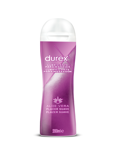 DUREX - PLAY 2-1 LUBRIFICANTE ÍNTIMO E MASSAGEM ALOE VERA