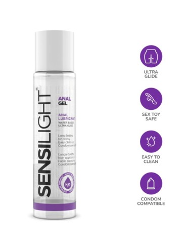 INTIMATELINE - GEL ANAL DESLIZANTE SENSILIGHT 60 ML
