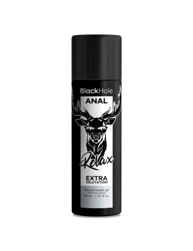 BLACK HOLE GEL BASE DE SILICONE DILATAÇÃO ANAL 30 ML