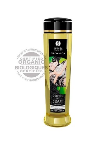 SHUNGA - ÓLEO DE MASSAGEM ORGÂNICO NATURAL 240 ML